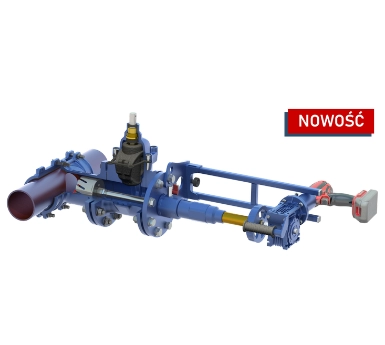 Napęd aparatu do nawiercania wodociągów - NOWOŚĆ